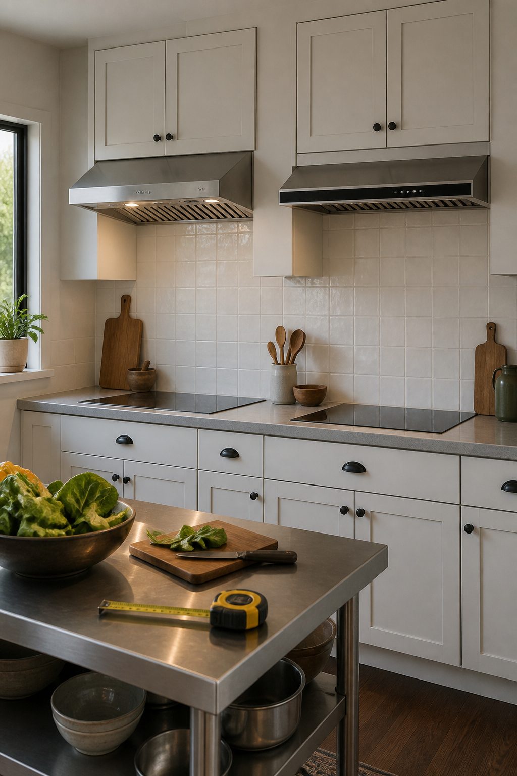 Illustration of key features for buying a 30-inch under cabinet range hood