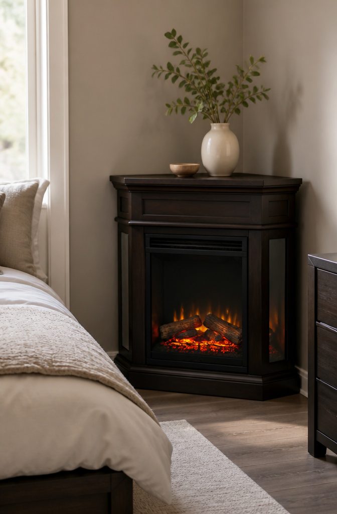 Freestanding Electric Fireplace