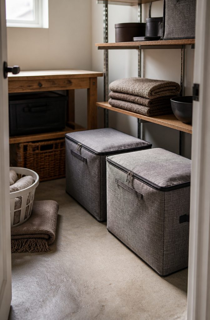 iWill Create Pro Storage Boxes with Zipper Lid